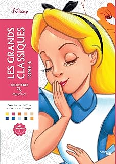 Coloriages Mystères Les Grands Classics ديزني المجلد 3