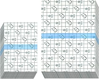 50 قطعة من الرقع اللاصقة الشفافة القابلة للتمدد مقاومة للماء، ضمادات لاصقة شفافة واقية للتاتو (4 × 6 انش، 6 × 8 انش)، من نوانتشو