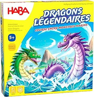 HABA - Legendary Dragons - Racing and Dice Game - 5 Years and Up