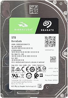 سيجيت باراكودا 2.5 بوصة 5 تيرابايت ساتا 2.5 بوصة 5400 دورة في الدقيقة 6 جيجابايت/ثانية 128 ميجابايت 15، serial_ata600