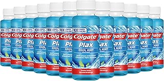 كولجيت Plax Cool Mint Travel غسول الفم 12x100ml عبوة متعددة