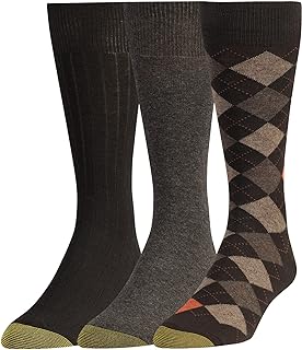 Classic Argyle dress Socks, 3-pairs, mens