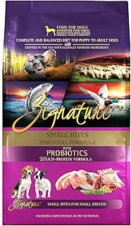 Zignature Zssential Formula Grain-Free Small Bites Dry Dog Food 4lb