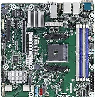 رف صخور لوحة ام X570D4U-2L2T مقبس AM4/ AMD X570/ DDR4/ SATA3&USB 3.2/ Micro-ATX Server اللوحة الأم