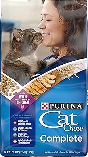 Purina Cat Chow Dry Cat Food Complete (4) Bags