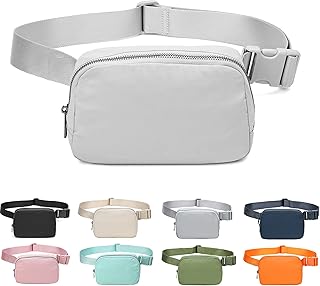 Fanny Belt Bag Waist Pack Crossbody Bags Bum Bag for Running Hiking Travel Workout Adjustable Strap for Women