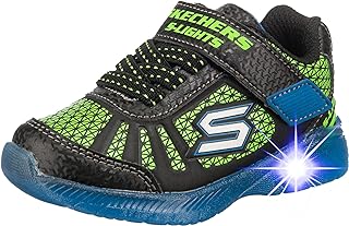 Kids Boys, S Lighs, Sport Lighted Sneaker, Black/Blue/Lime