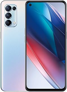 اوبو فايند X3 لايت (5G) CPH2145 128GB - 8GB RAM - هاتف ذكي بنظام اندرويد مفتوح GSM (فضي جالاكتيك)، بشريحتين