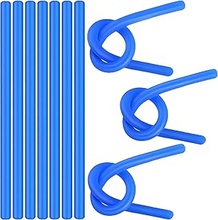 Monkey Noodles - Stretchy Sensory Toys for Kids and Toddlers - Autism Sensory Products - Stretchy String - Party Favors for Kids - 10 pcs - Treasure Box Toys for Classroom - Blue