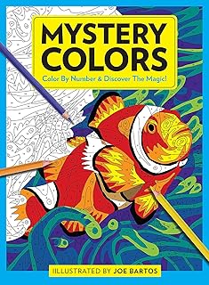 Mystery Colors: Color By Number & Discover the Magic