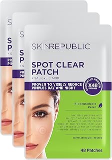 Skin Republic 3 Pack Spot Clear Patches (48 x Patches)