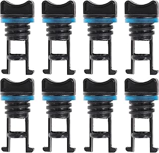 8Pcs Drain Plug kit Drain Stoppers Scupper Plug Kit for Dagger Kayaks for Stream Kayak for Ocean Kayak for Dinghy for Canoe for Boat