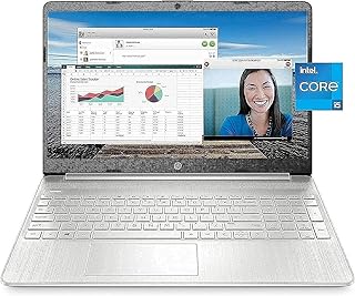 HP احدث لابتوب رفيع بشاشة FHD IPS 15.6 انش ومعالج انتل رباعي النواة i5-1135G7 جيل 11 (افضل من i7-1065G7) و16GB DDR4 و1TB PCIe SSD وبطاقة عرض مرئي ايرس Xe وكاميرا ويب وواي فاي وبلوتوث وUSB-C وويندوز 10