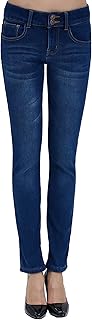 Camii Mia-Womens-Fleece-Lined-Jeans-Winter Jeans Warm Pants Thermal Denim Jeggings Slim Fit Skinny