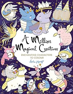 Michael O'Mara Books A Million Magical Creatures: Enchanting Characters to Colour