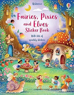 Usborne GB Fairies, Pixies and Elves Sticker Book