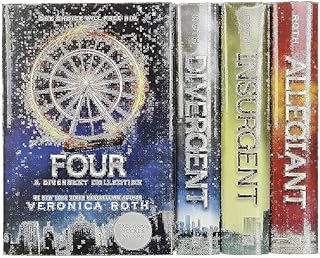 Divergent Series Four-Book Hardcover Gift Set: Divergent, Insurgent, Allegiant, Four: 1-4