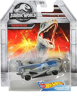 هوت ويلز Jurrasic World Velociraptor Blue, سيارة أزرق