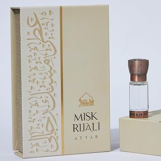 عطر دهن العود المميز من دخني (6 مل - نصف تولة) (مسك للرجال)