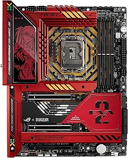 اسس لوحة ام Z790 هيرو ايفا 02 من روج ماكسيموس - انتل Lga 1700 ATX 20 بلس 1 مرحلة طاقة دي ار 5 خمس فتحات M.2 منفذ PCIe ان في اي اس على بطاقة هايبر ام.2 DDR5 EVA-02