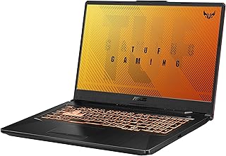 اسس لابتوب العاب تي يو اف F17، شاشة 17.3 انش 144Hz FHD IPS، انتل كور i5-10300H، جيفورس GTX 1650 Ti، 8GB DDR4، 512GB PCIe SSD، كيبورد RGB، ويندوز 10، اسود، FX706LI-ES53