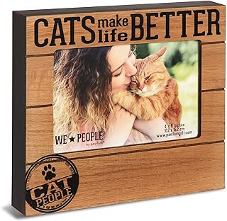 بافيليون جيفت كومباني اطار صور بعبارة We People-Cats Make Life Better 4x6