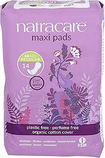 ناتراكير Natural Feminine Maxi Pads عادي 14 وسادة (وسائد)