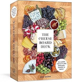 Clarkson Potter The Cheese Board Deck: 50 Cards for Styling Spreads, Savory and Sweet