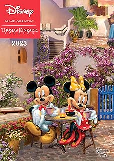 Andrews McMeel Publishing Disney Dreams Collection: 12-Month 2023 Monthly/Weekly Engagement Calendar: Original Andrews -Tischkalender [Kalendar]