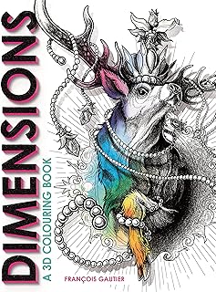 LOM Art Dimensions: A 3D Colouring Book